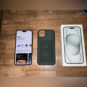 iPhone 15 plus ATT ONLY Black 128 GB